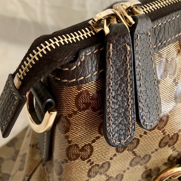 Authentic GUCCI Crystal Coated Dome Bag - Picture 7 of 8